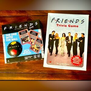 Friends TV Show Trivia games - $25 for both!